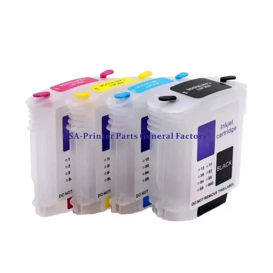 Empty Refillable ink cartrid For HP 10 11 with ARC Chip Designjet 100 110 70 [1]