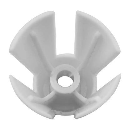 FMHXG 12pcs Plastic Coil Claw for Thread 38mm x 32mm (1.5in x 1.25in), White [4]
