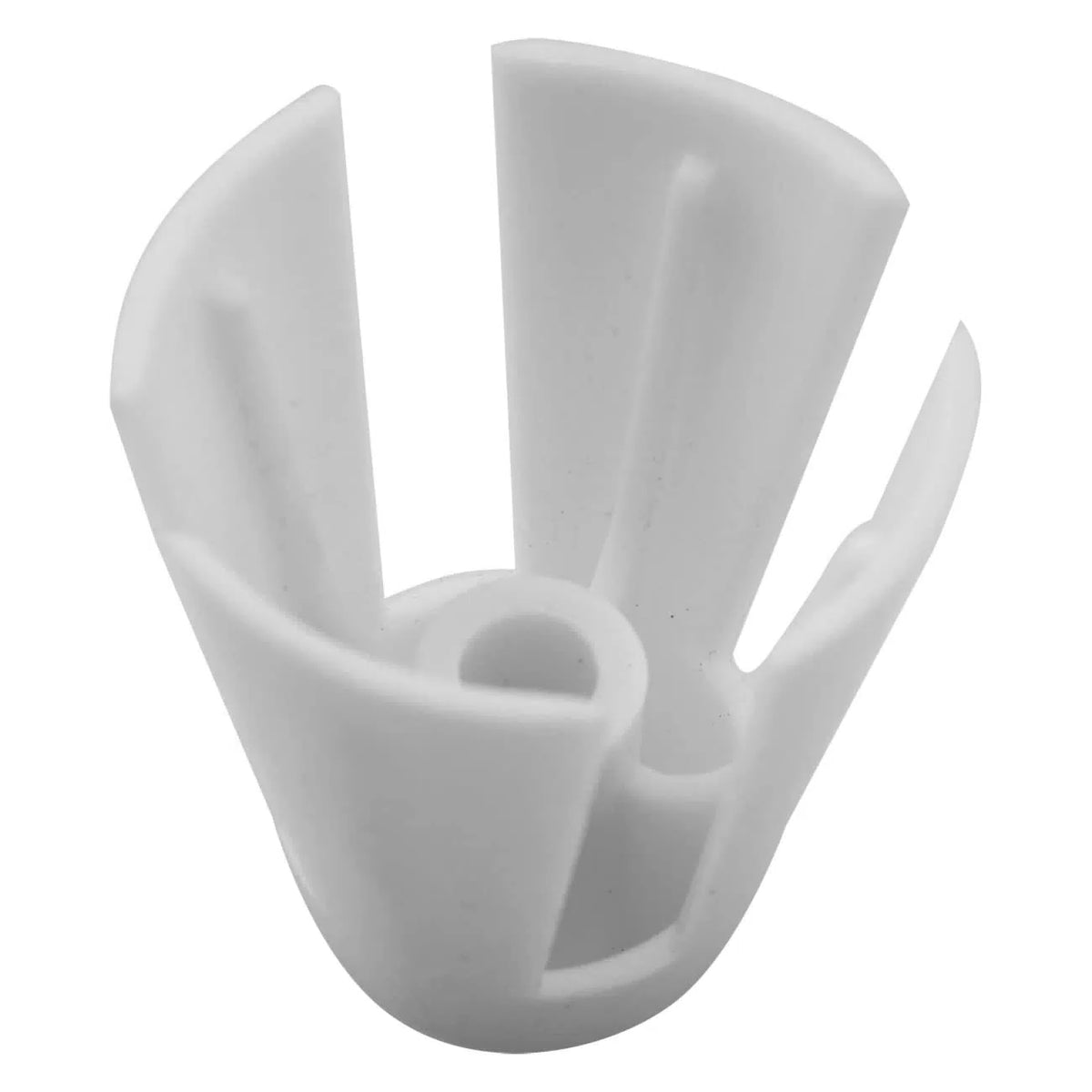 FMHXG 12pcs Plastic Coil Claw for Thread 38mm x 32mm (1.5in x 1.25in), White [5]