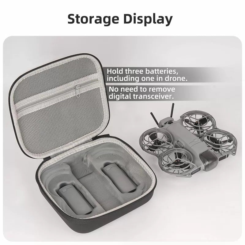 FSIDIWT Storage Bag for DJI Neo 2, Portable Travel Case Small, Orange [2]