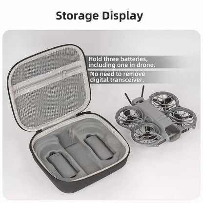 FSIDIWT Storage Bag for DJI Neo 2, Portable Travel Case Small, Orange [2]