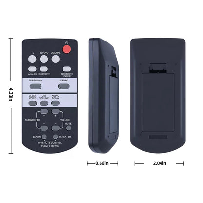 FSR66 ZJ78750 Remote Control For Yamaha Soundbar YAS-103 YAS-93 ATS-1030 [5]