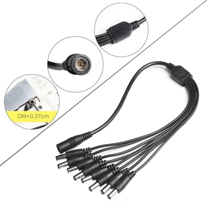 Fancy Buying Security Camera Power Adapter 12V 5A 100V-240V AC to DC Black [4]