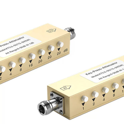 Fengyingzi N-type RF adjustable signal attenuator 10W 0-90dB adjustable N-type-KK 0-3GHz button adjustable attenuator FYZ-YUR61 [3]