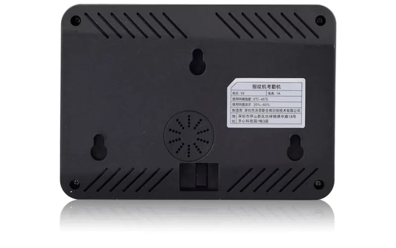 Fingerprint attendance machine U disk download easy to use With spare battery Blackout available English attendance machine [1]