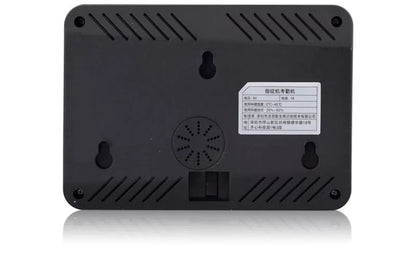 Fingerprint attendance machine U disk download easy to use With spare battery Blackout available English attendance machine [1]