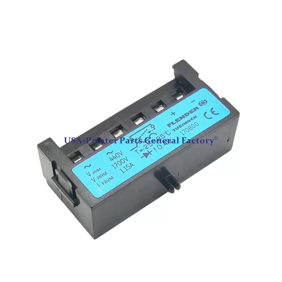 Fit for FLENDER 170800 440V 1700V 1.15A f 0.45 TUBIGEN Motor Brake Rectifier [1]