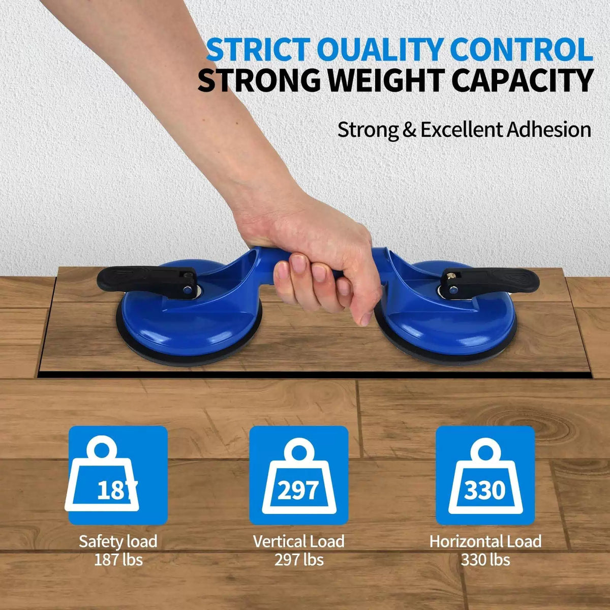 Floor Gap Fixer Tool for Laminate Repair Include Suction Cup Blue-1 [3]