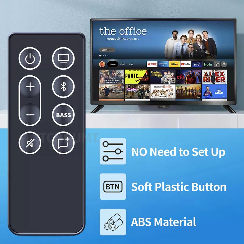 For Bose TV Speaker IR 8 Buttons Remote Control Bose SOLO Speakers (842246） [4]