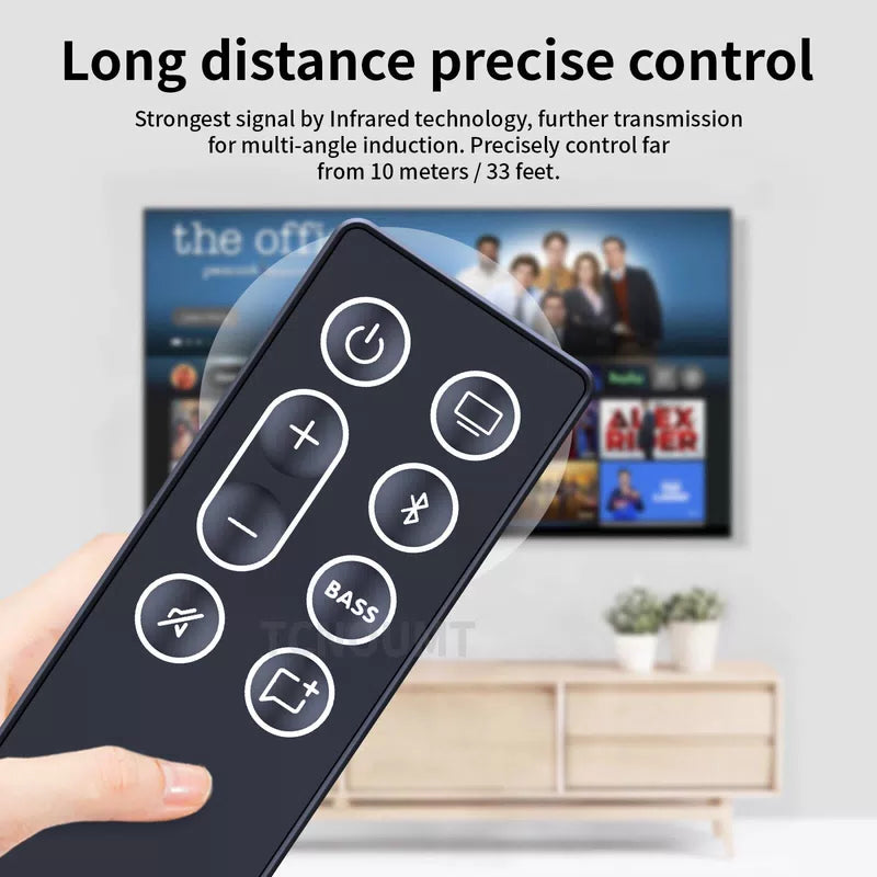 For Bose TV Speaker IR 8 Buttons Remote Control Bose SOLO Speakers (842246） [8]