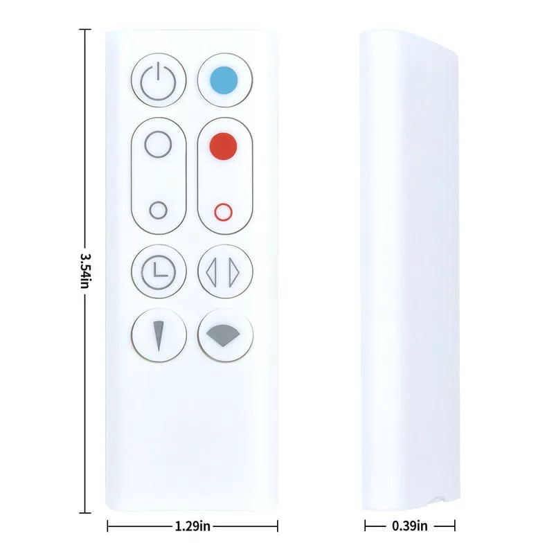 For Dyson AM09 Hot Cool Fan Remote Control (White) (Part No. 966538-01) [5]