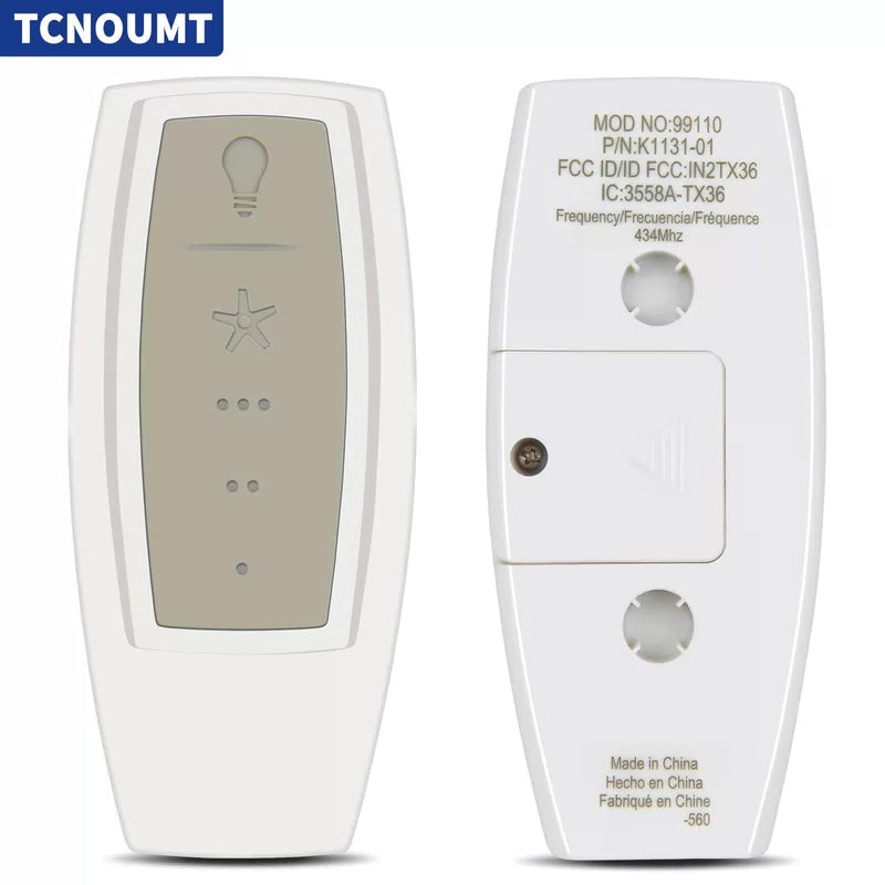 For Hampton Bay Ceiling Fan HB_343-668 Remote Control With Receiver [2]