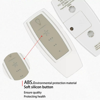 For Hampton Bay Ceiling Fan HB_343-668 Remote Control With Receiver [5]