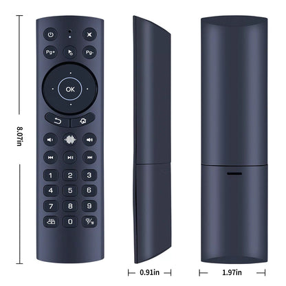 G20BTS Plus Wireless Voice Backlit Remote Control For Android TV Box 2.4G +USB [4]