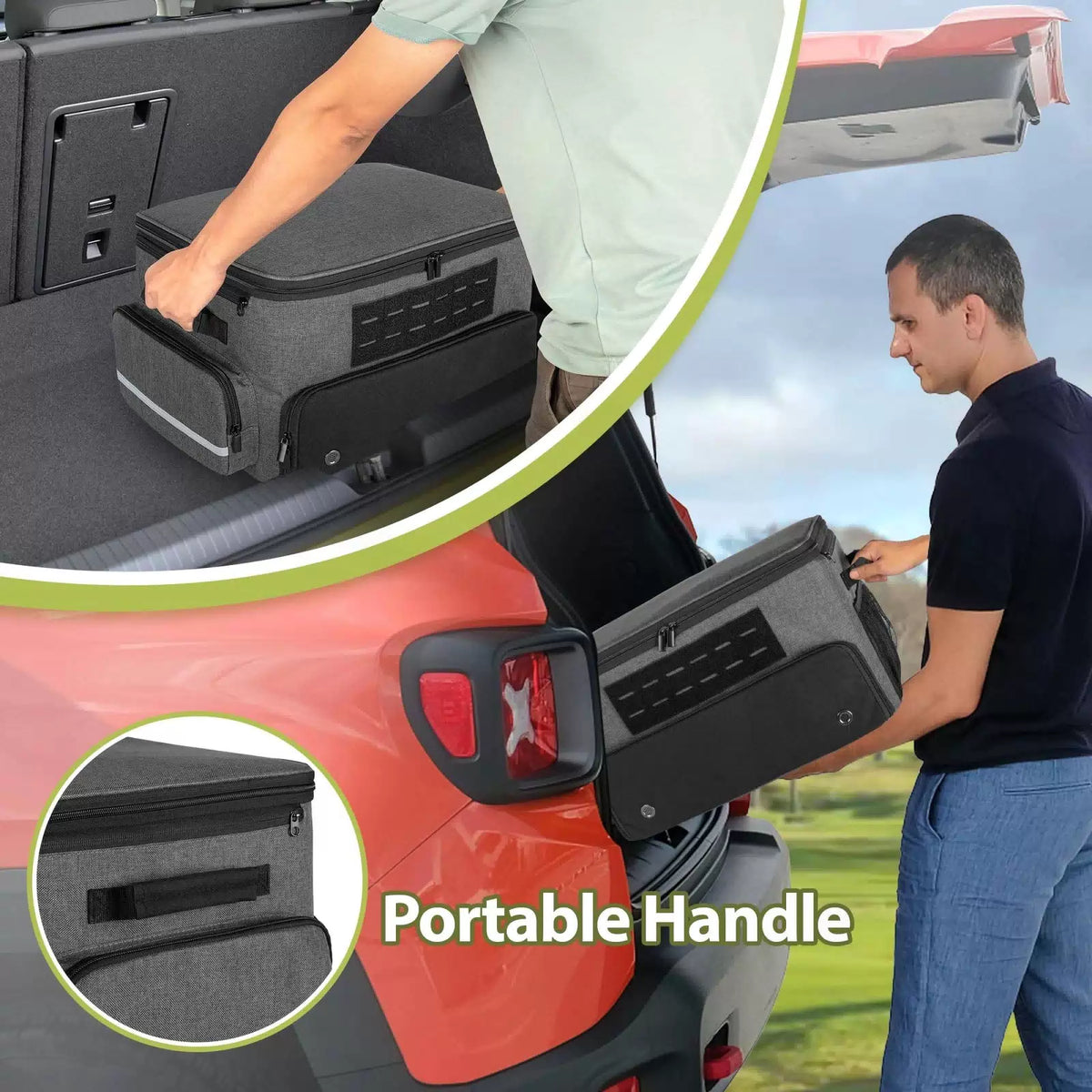 GOBUROS Golf Trunk Organizers for Car Truck SUV, Storage One Size, Grey [7]