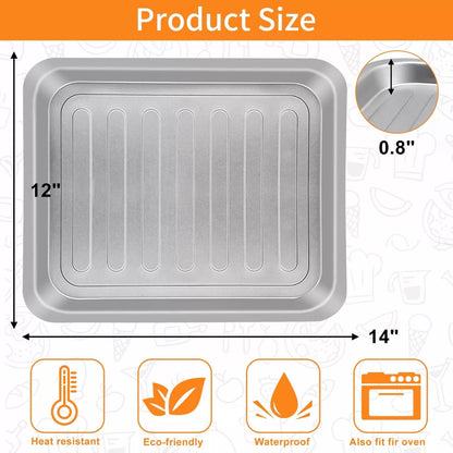GXF Air Fryer Accessories for Emeril Lagasse Dual Zone 360 Silver [2]