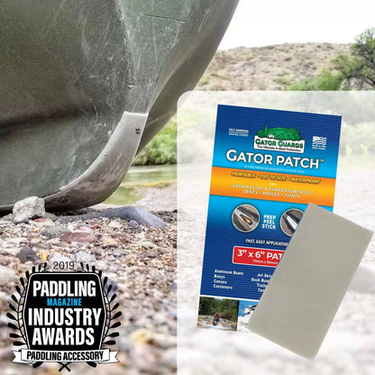 Gator Patch Fiberglass Reinforced Repair - Repairs One Size, Gray [2]