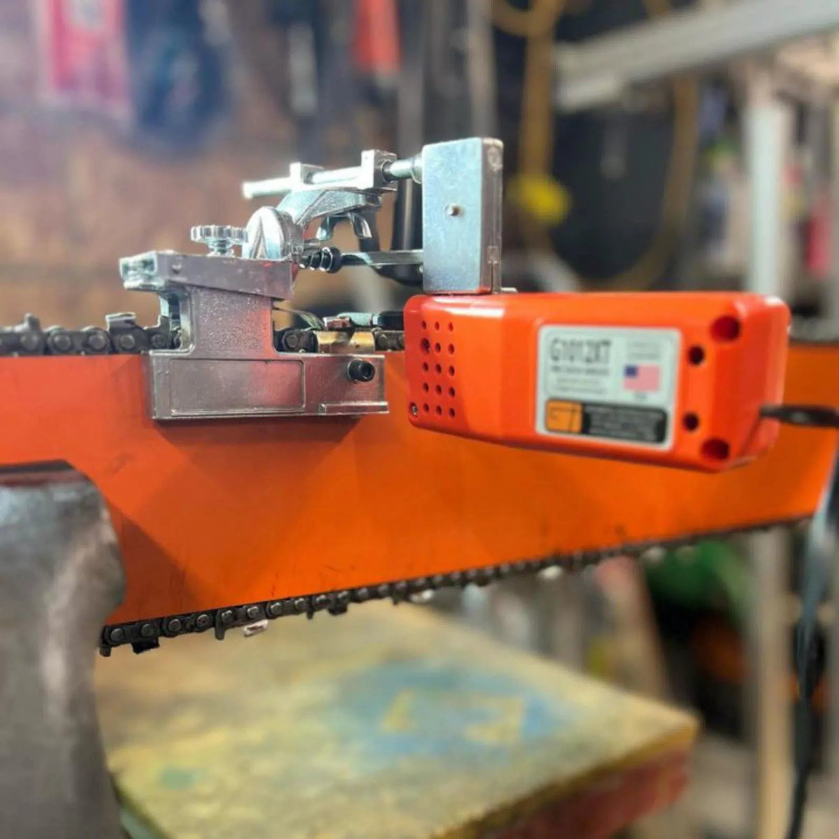 Granberg G1012XT Chainsaw Sharpener – 12V Electric Orange,black [8]