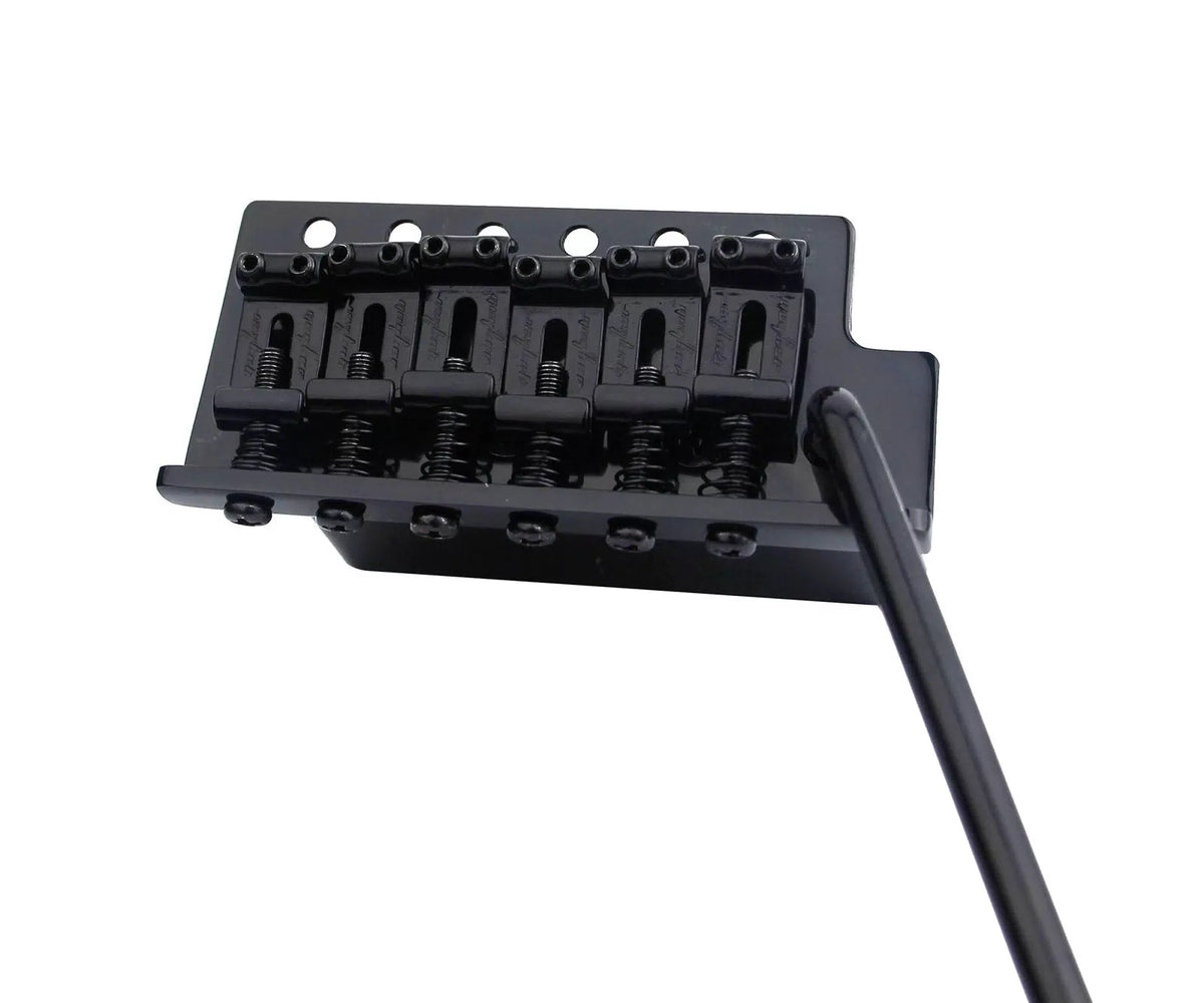 Guyker Tremolo Bridge 83 x 39.5mm (3.27 x 1.56 inch), Zinc Block, Black [5]