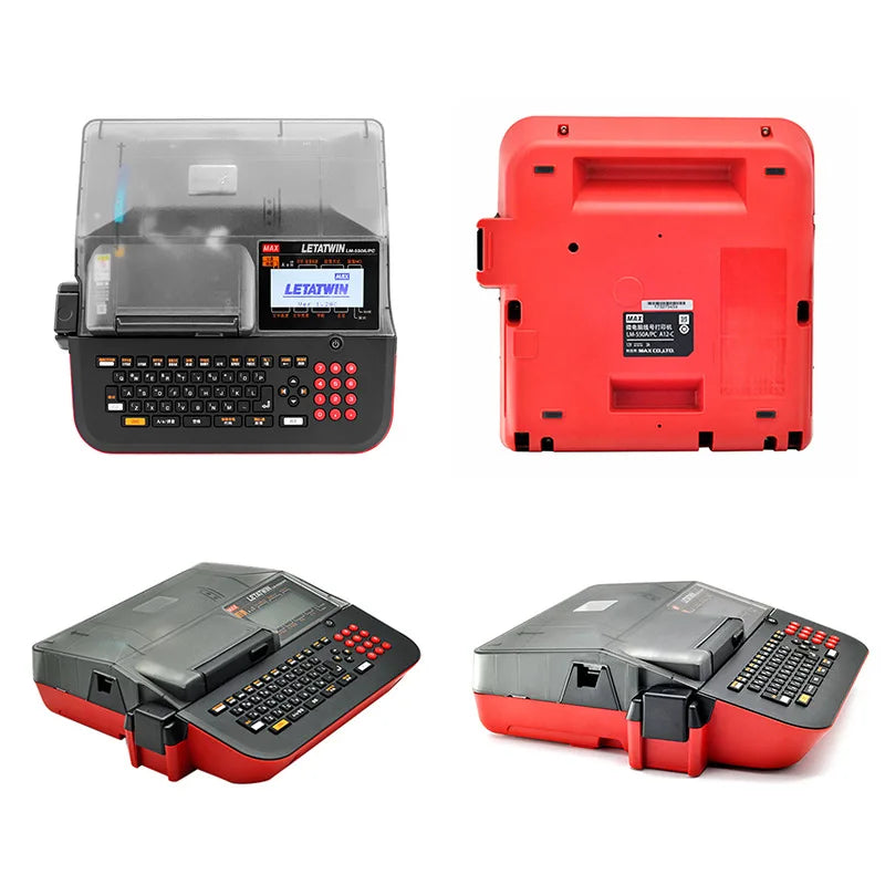LM-550A line number typewriter PVC casing marking machine heat shrinkable tube label sticker printer LM-390A upgrade version