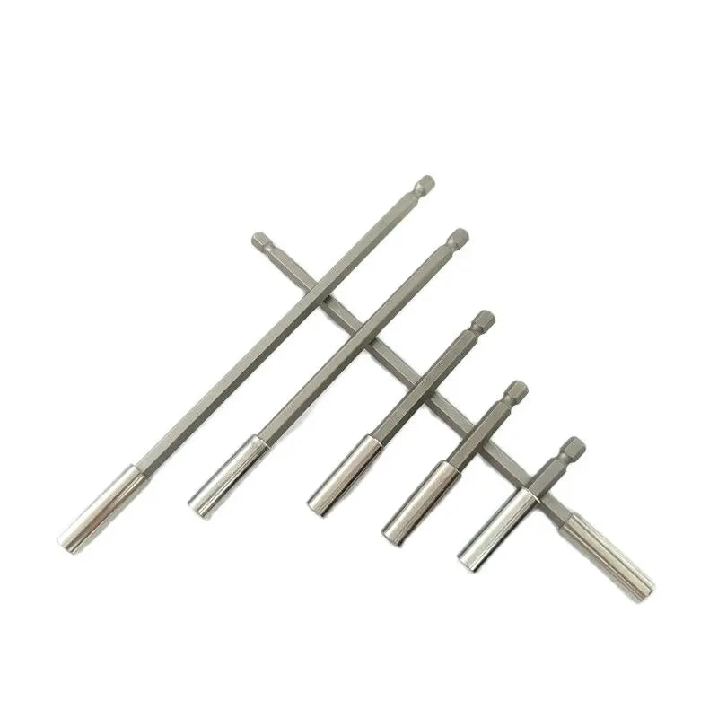 60/100/150/200mm 1/4"Hex Rod Shank Long Handle Screwdriver Tip Holder Extension Bit Set Extensions Quick Change Hand Tool Socket