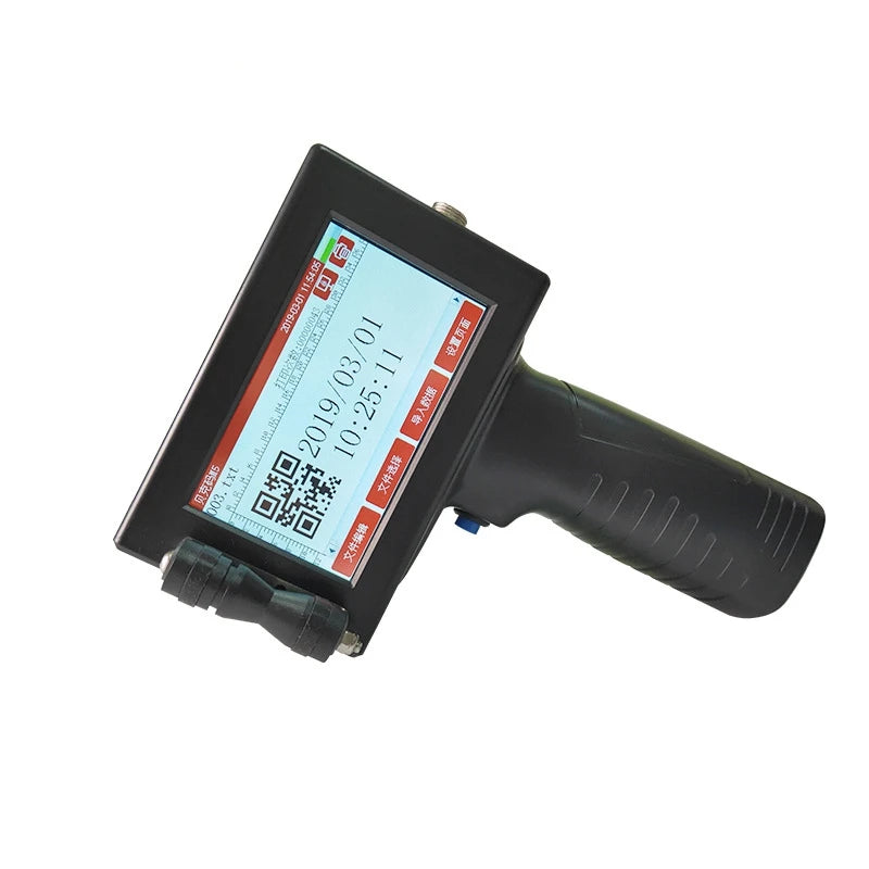 handheld inkjet printer Touch screen intelligent portable printer Plastic bag box color box date LOGO