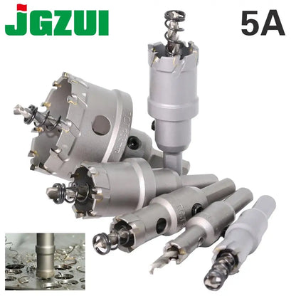5A Carbide Tip TCT Hole Saw Drill Bit Set 12-150mm