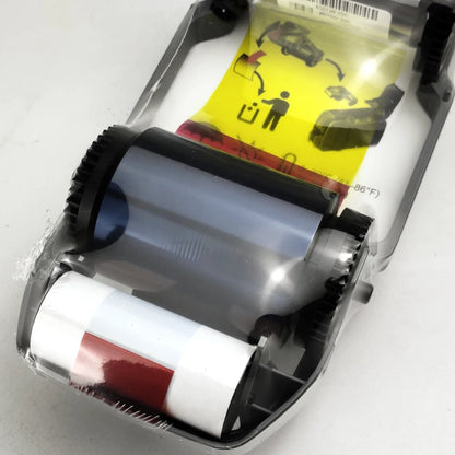Color black ribbon membership card ID/IC card ribbon for  original ZC100 ZC300 card printer