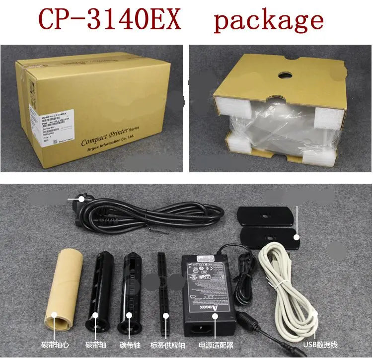 Original for argox label printer,barcode printer CP-3140,CP-3140EX 300dpi thermal stickers,jewelry and clothing tag printer