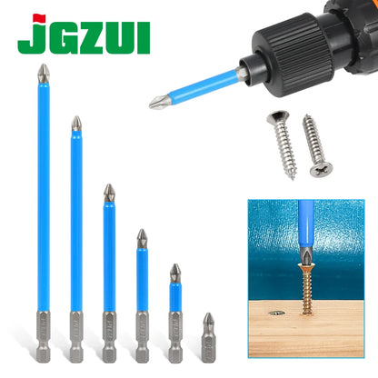 PH2 Magnetic Screwdriver Bits 1/4 Hex Shank Long Reach
