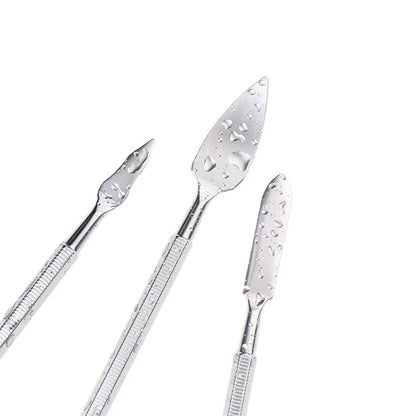 3pcs Universal Mobile Phone Repair Opening Tool Metal Disassemble Crowbar Metal Steel Pry Phone Hand Tool Set
