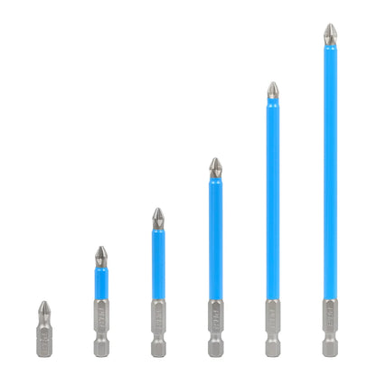 PH2 Magnetic Screwdriver Bits 1/4 Hex Shank Long Reach