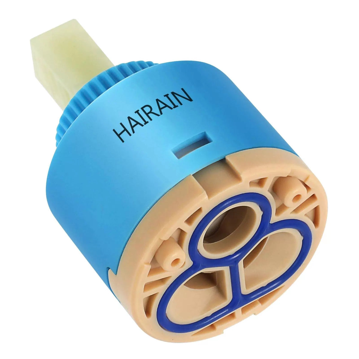 HAIRAIN Faucet Cartridge Replacement Diameter 40mm Double Sealing with Blue [1]