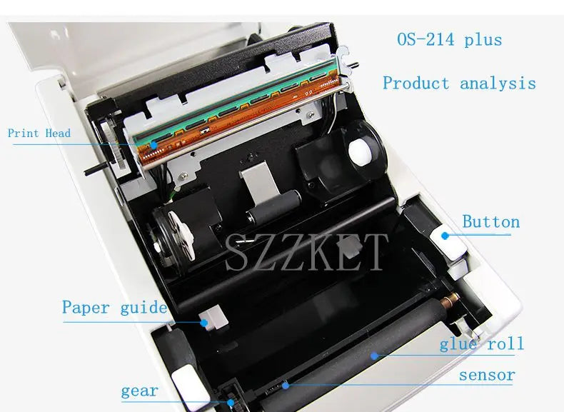 OS-214plus thermal printer OS-214 \ thermal transfer barcode printer label printer  for Argox,OS-214 plus