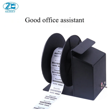 Automatic label rewinder clothing tag sticker winding around the washing mark rewind machine