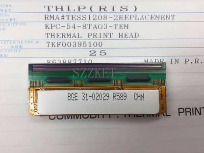 Brand new authentic thermal print head KPC-54-8TAO3-TEM, barcode print head KPC-54-8TAO3 for Kyocera, Thermal printer KPC548TAO3