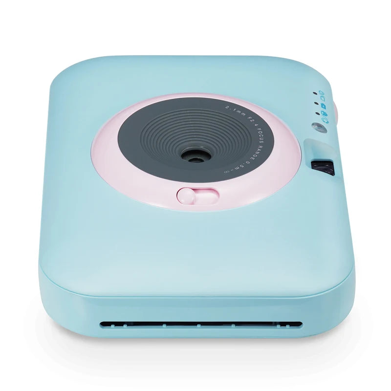 For PC389 mobile phone Bluetooth pocket photo printer fun camera no ink household color photo camera
