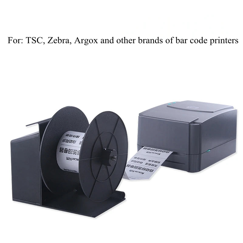 Automatic label rewinder clothing tag sticker winding around the washing mark rewind machine