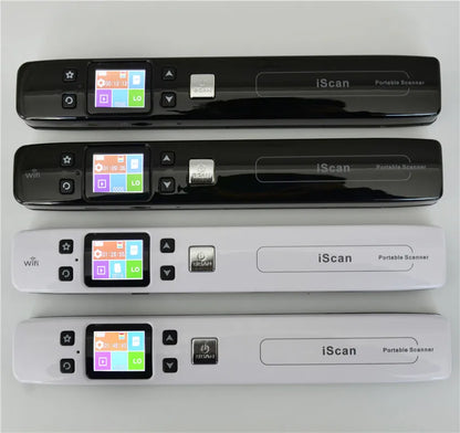 Zero Margin Portable Handheld Scanner HD Office High Speed Color A4 Document / Photo / Book  Scan Scanner+32G memory card