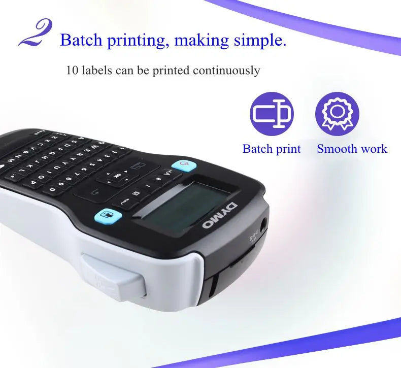 original For DYMO LM160 Industrial label printLM-160 English hand-held portable label printer LM 160 stickers label printer New