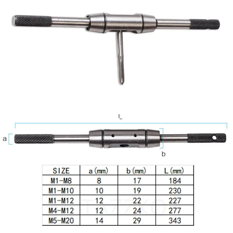 Hand Taps Wrench M1-M20 Alloy Steel