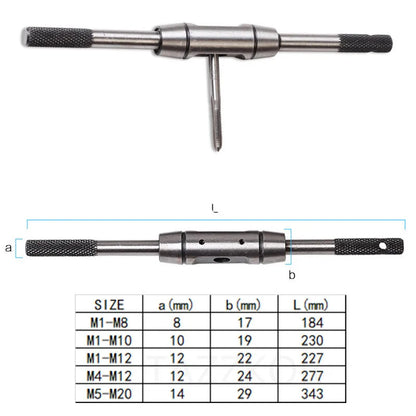 Hand Taps Wrench M1-M20 Alloy Steel