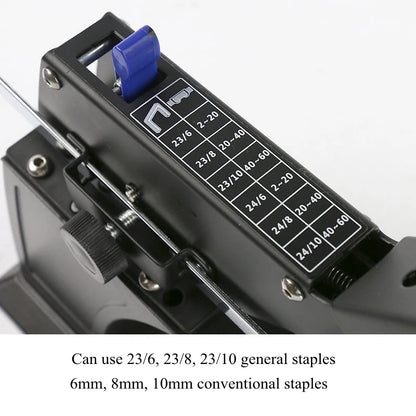 Saddle stapling stapler Flat stapling stapler A3 or less size binding machine document graphic office binding SH03