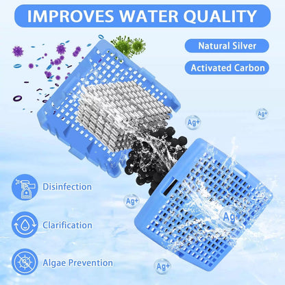 Hot Tub Mineral Cartridge, Silver Ion Freshwater Salt System 1 - Pack [3]