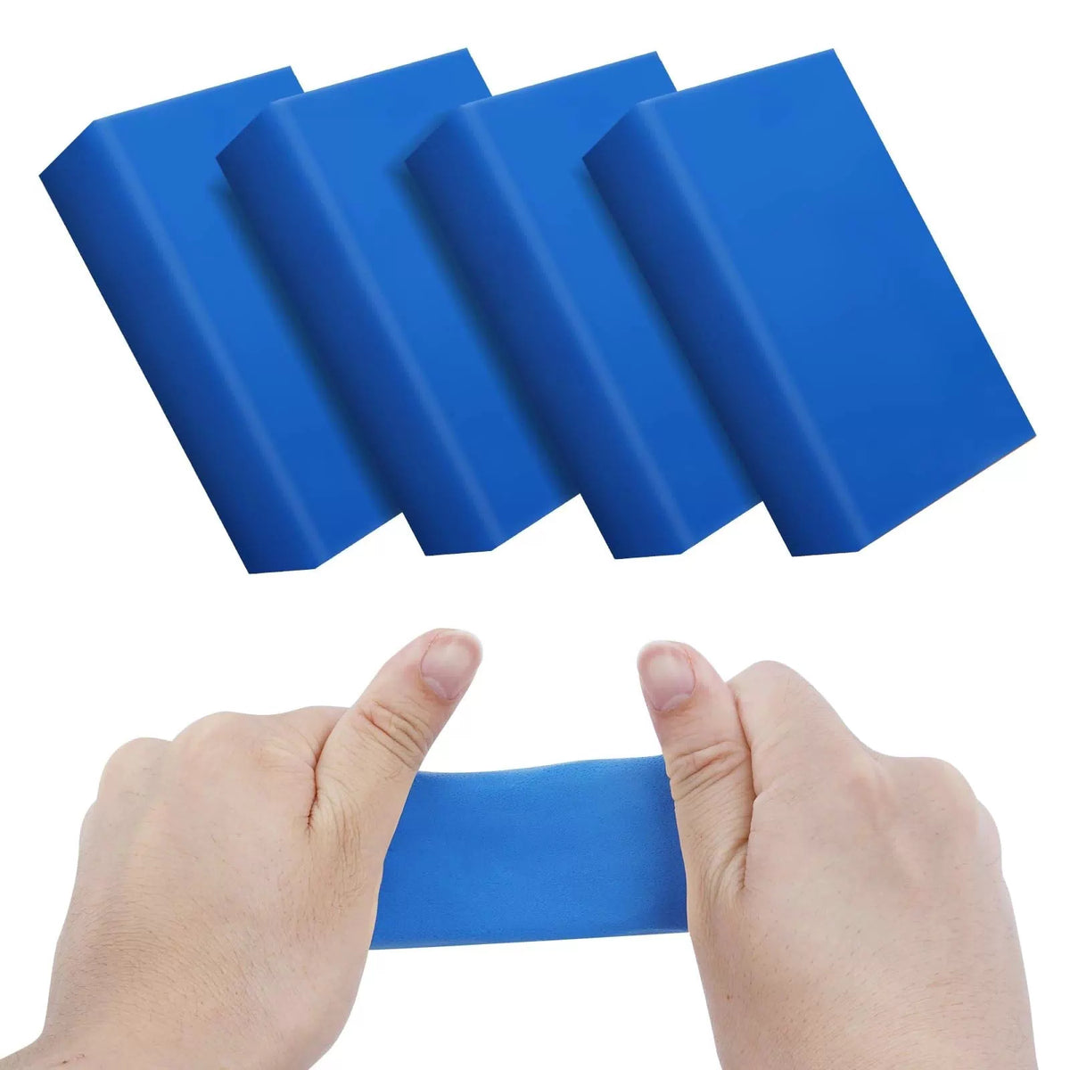 IPELY 4 Pack 100g Car Clay Bar Auto Detailing Magic Bar, Blue [1]