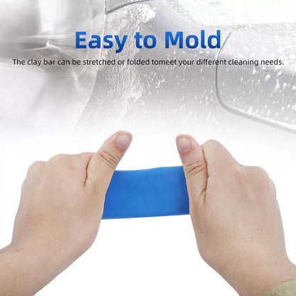 IPELY 4 Pack 100g Car Clay Bar Auto Detailing Magic Bar, Blue [5]