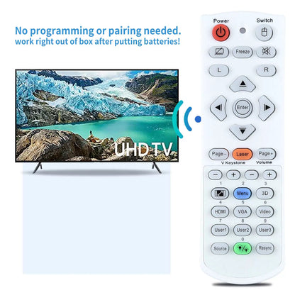 IR1304L Replace Remote Control For ViewSonic Projector LM-2401 [6]