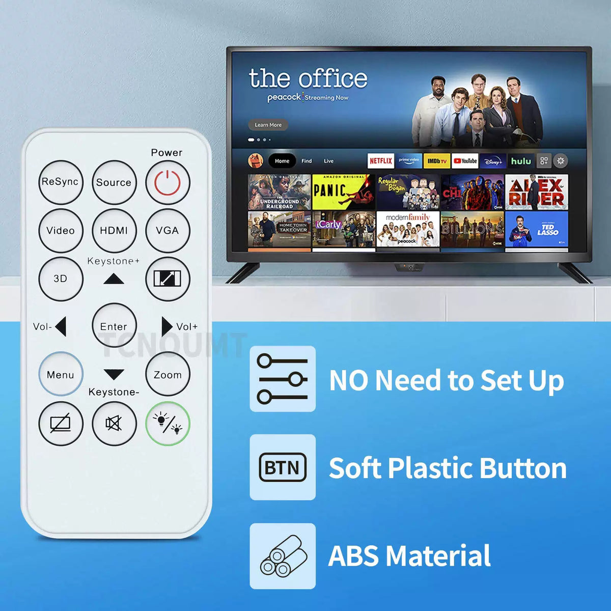 IR29033 Remote Control For Optoma Projector X315 X312 S315 S316 X316 OSW816 [3]