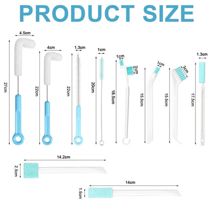 Ice Maker Cleaning Brush Set 13 Pcs Machine Cleaner Kits Blue [2]