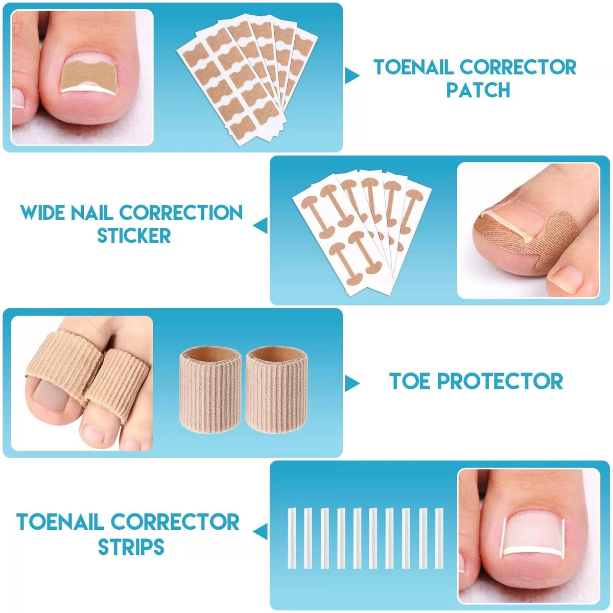 Ingrown Toenail Removal Kit, Professional 1 Fl Oz (Pack of 1), Silver [4]